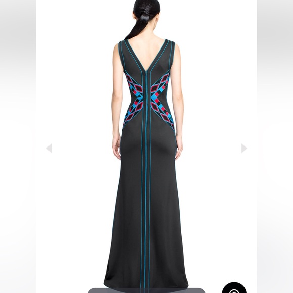 Tadashi Shoji sleeveless Libreville in Cool Breeze Size XS - Picture 7 of 8